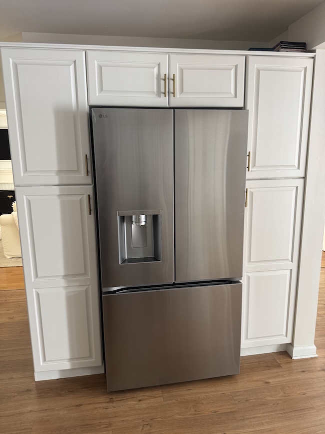 Our new fridge arrived!